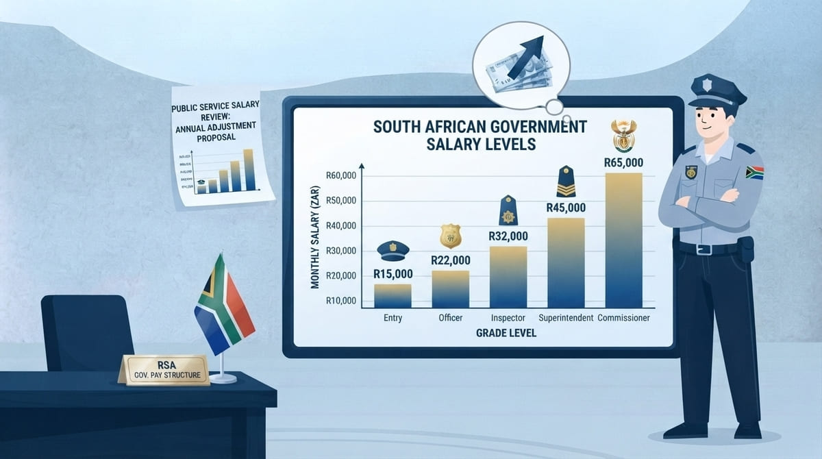 Government Salary Levels in South Africa