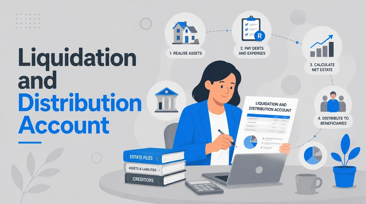 Liquidation and Distribution Account