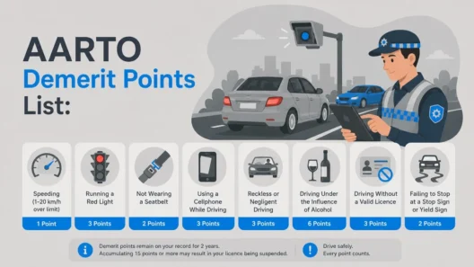 AARTO Demerit Points List