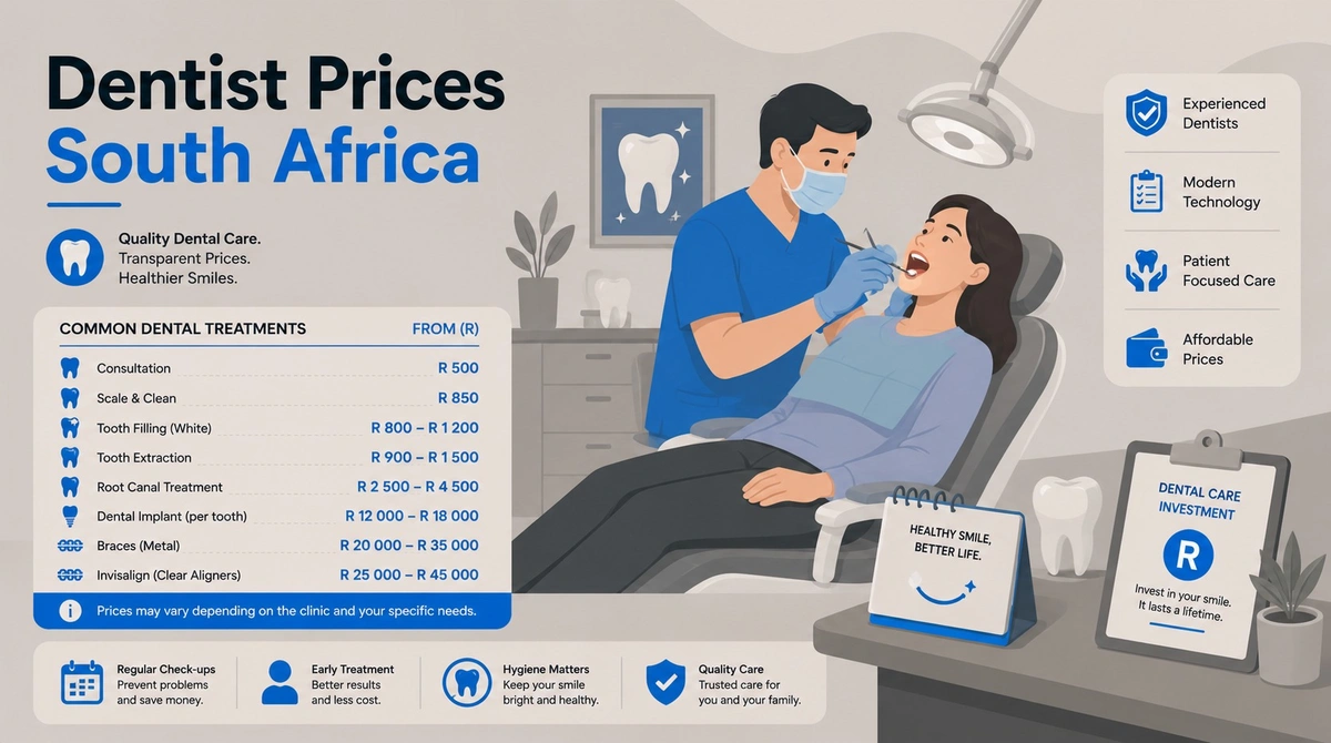 Dentist Prices in South Africa