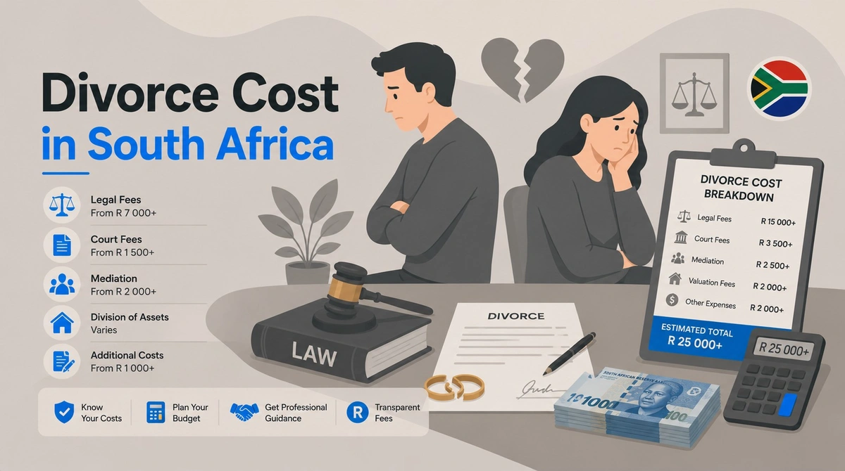 Divorce Cost in South Africa