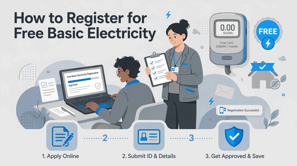 How to Register for Free Basic Electricity
