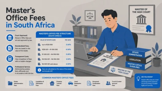 Master's Office Fees in South Africa